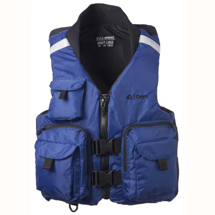 Onyx Pro Caster Vest Navy Blue Medium