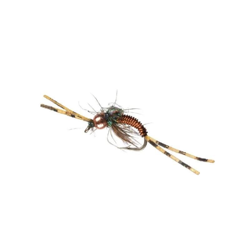 Perfect Hatch Nymph Rubber Leg Copper John #08 Qty 2