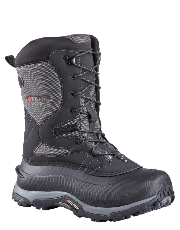 'Baffin' Men's 10" Summit Insulated WP Boot - Black / Grey