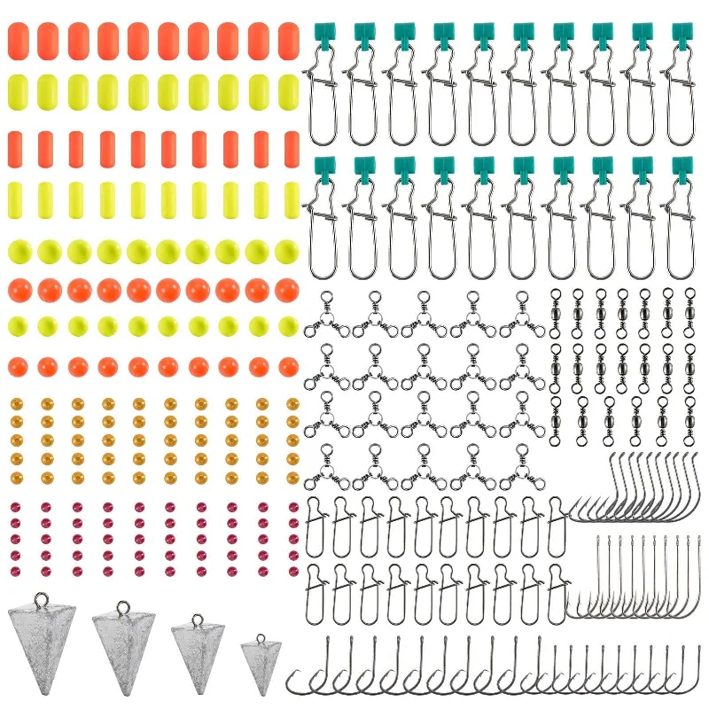 Dr.Fish 304pcs Bottom Surf Fishing Rig Making Kit