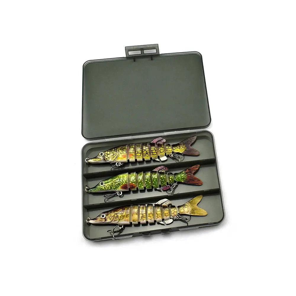 Lureswholesale® 3pcs in Box set tackle hard fishing lures