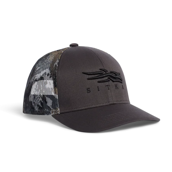 'Sitka' Men's Icon Mid Profile Trucker Cap - Lead