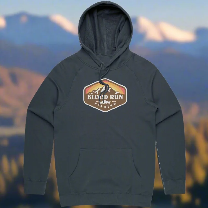 BLOOD RUN SUN MOUNTAIN FRENCH TERRY HOODIE