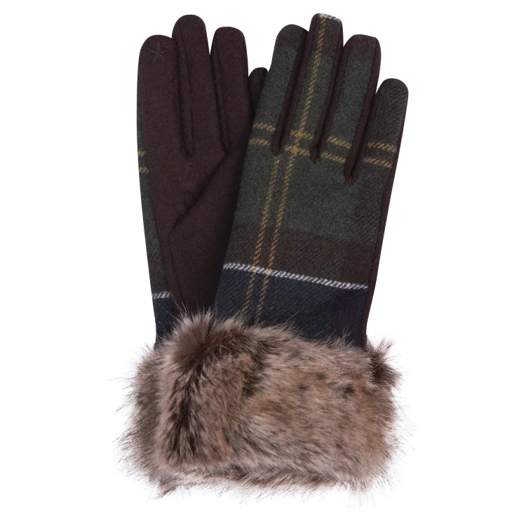 Barbour Ladies Ridley Tartan Gloves