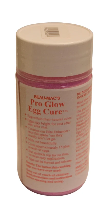 Beau Mac Pro Glow Egg Cure & Bite Enhancer Shaker Jar