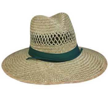 Outdoor Cap Mens Straw Hat Panama 4" Brim 1Size