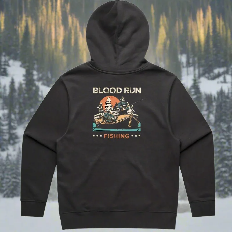 BLOOD RUN DRIFTER FLEECE HOODIE