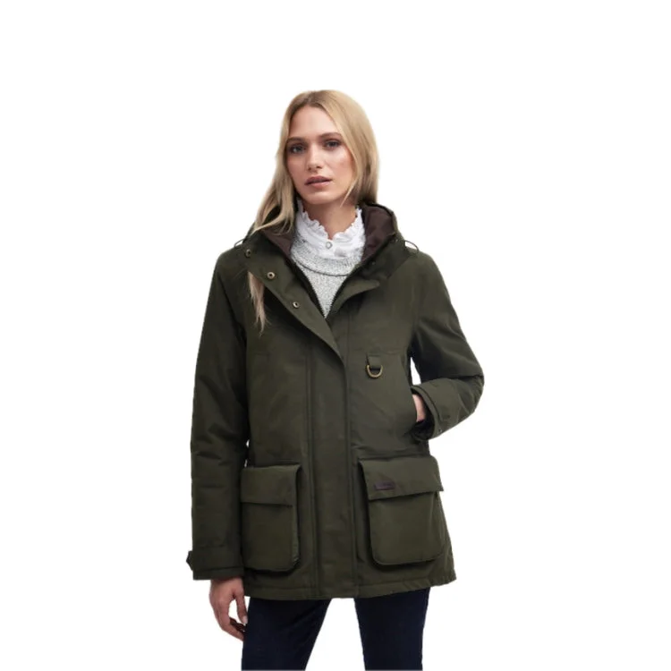 Barbour Ladies Retriever Jacket - Olive