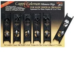 BnM Capps and Coleman Minnow Rigs 1/4oz 6pk