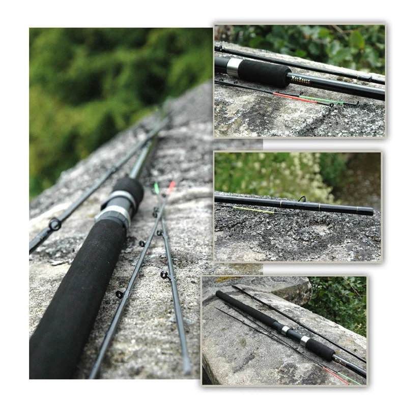 CLEARANCE 10' FEEDER MATCH CARP LEGER QUIVER RODS WITH 3 TIPS SPECIAL OFFER