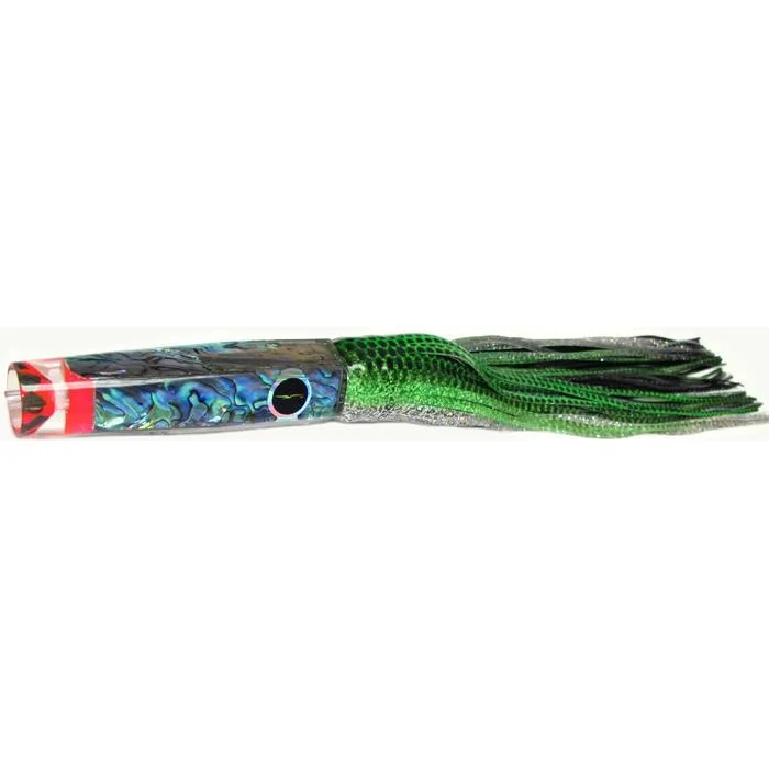 Black Bart Crooked Island Candy Medium Heavy Tackle Lure - Green Dot/Black Dot