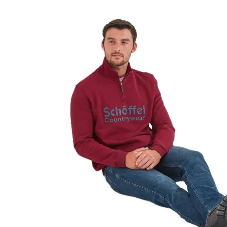 Schoffel Bude Sweatshirt - Bordeaux