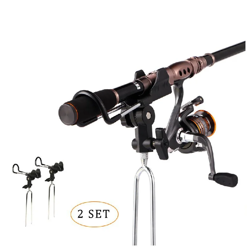 2 pcs Fishing Rod Holder Adjustable Detachable