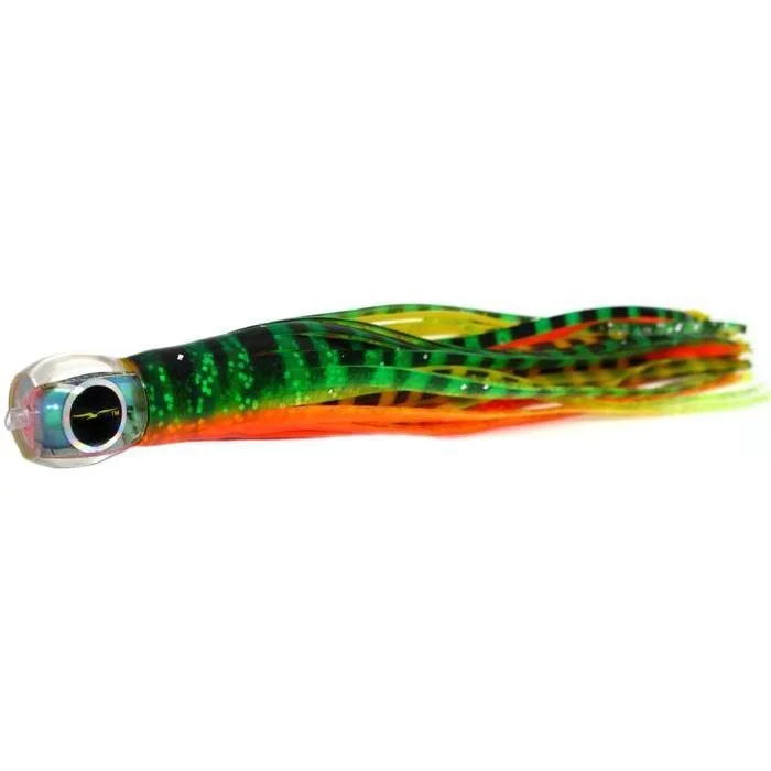 Black Bart Zen Micro Bait Lure - Green Orange Tiger/Yellow Tiger