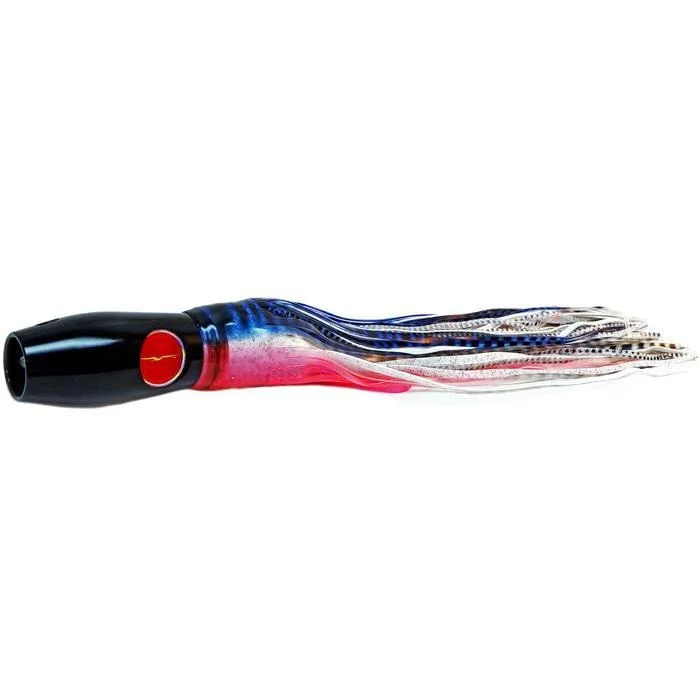 Black Bart Heavy Metal Ascension Pro Jet Lure - Blue Pink Tiger/White Black Dot