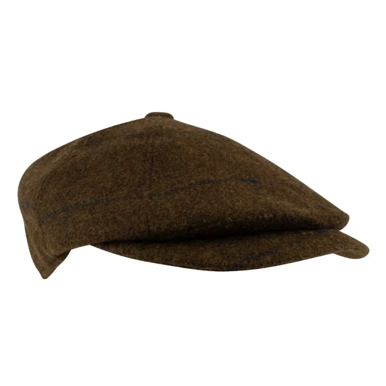 Jack Pyke Newsboy Cap - Brown Tweed