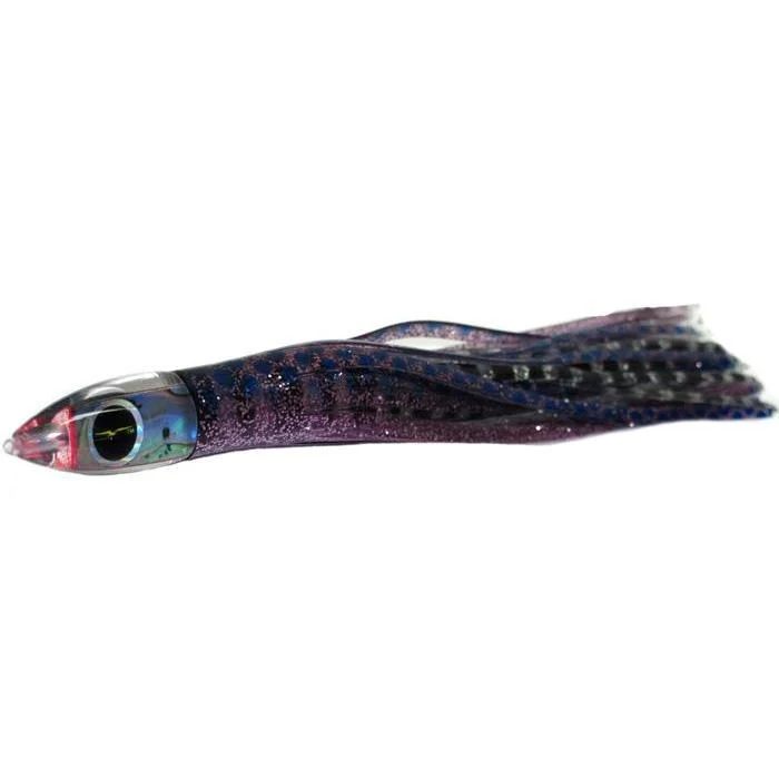 Black Bart Sushi Micro Bait Lure - Purple Blue Dot/Silver Tiger