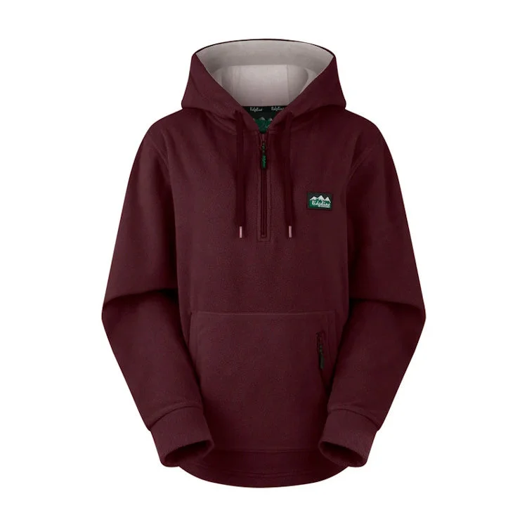 Ridgeline Ladies Ballistic Fleece Hoodie - Winter Berry