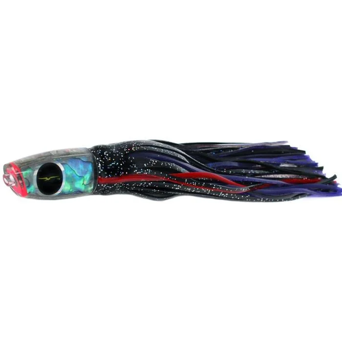 Black Bart Eleuthera Plunger Medium Tackle Lure - Black Red/Purple Fleck