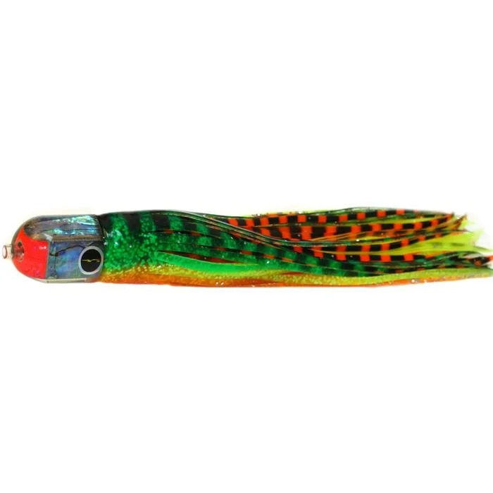 Black Bart Elk Hunt Light Tackle Lure - Green Orange Tiger/Orange Yellow Tiger