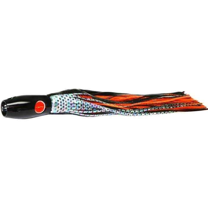 Black Bart Heavy Metal Super Pro Jet Lure - Black Dot/Orange Dot