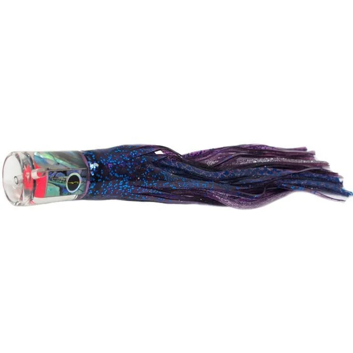 Black Bart El Squid Senior Medium Tackle Lure - Purple Fleck/Purple Blue Dot