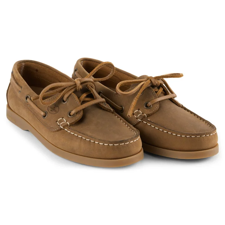 Le Chameau Ladies Galion Femme Deck Shoes - Walnut