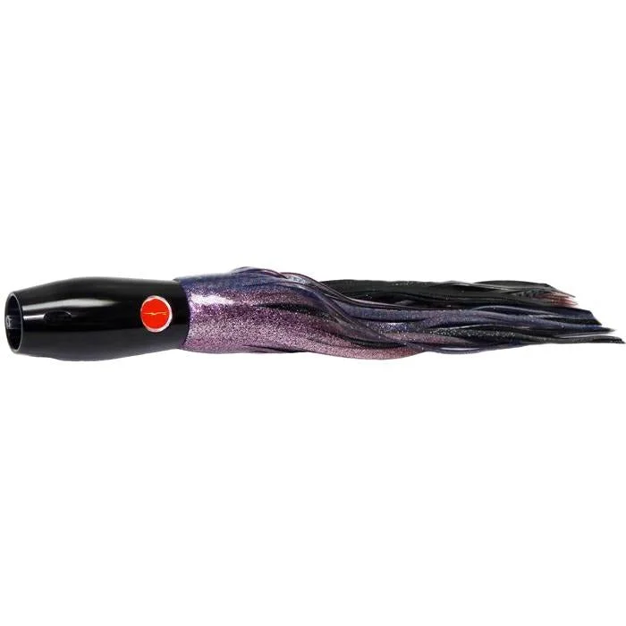 Black Bart Heavy Metal Kona Pro Jet Lure - Purple Blue Dot/Black Dot