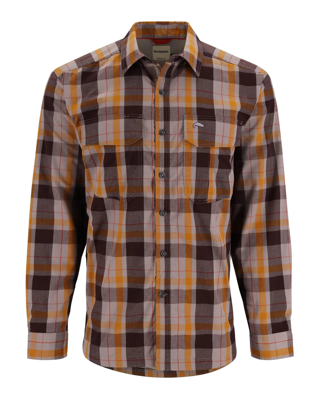 Simms MEN's Coldweather Lined Shirt w/CRO Logo