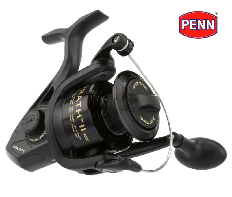 PENN Wrath II Mk2 Saltwater Spinning Fishing Reel - All Sizes - New 2024 Model