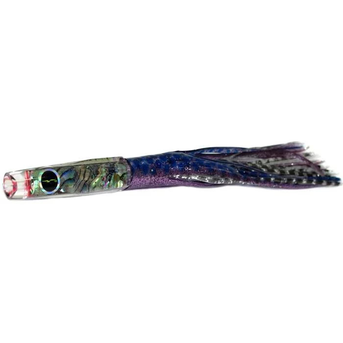 Black Bart Hotuna Micro Bait Lure - Purple Blue Dot/Silver Tiger