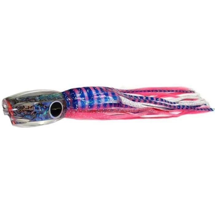 Black Bart Hawaiian Breakfast Medium Heavy Tackle Lure - Pink Tiger/White