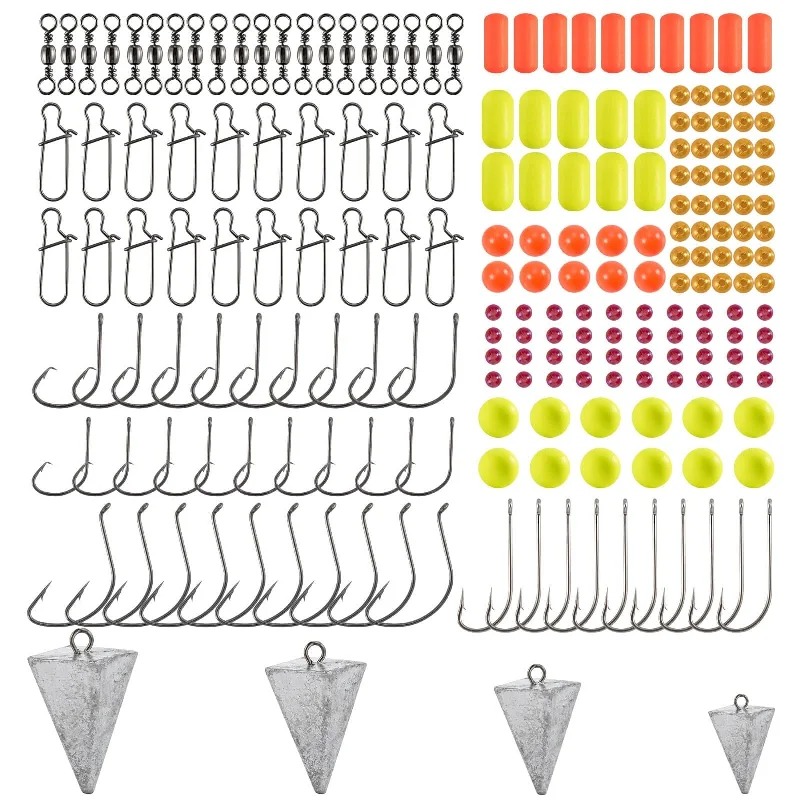 Dr.Fish 204pcs Pompano Rig Making Kit - E4