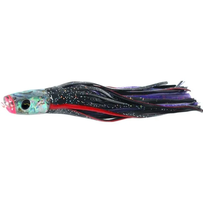 Black Bart Costa Rican Plunger Light Tackle Lure - Black/Purple Fleck