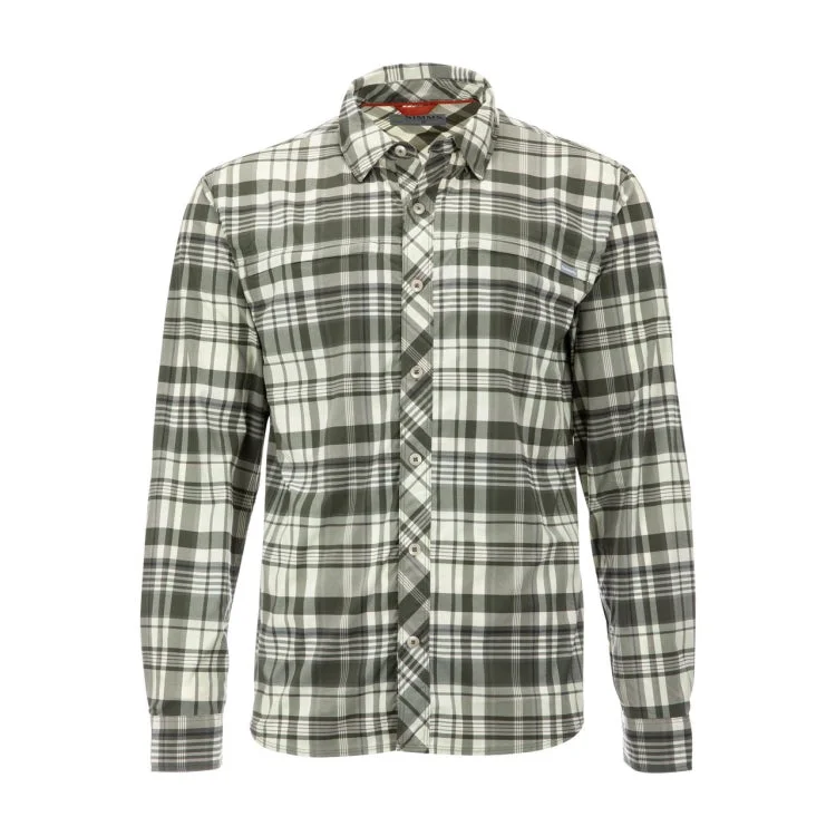 Simms Bugstopper Shirt - Foliage Madras Plaid - Size Large