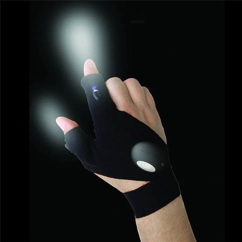 Waterproof Breathable Led Light Gloves