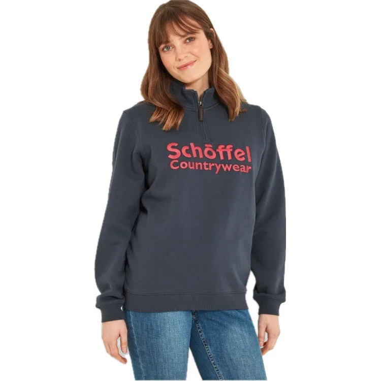 Schoffel Ladies St Issey Sweatshirt - Slate Navy