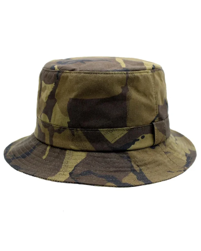 Heather Harland Camo Wax Bush Hat