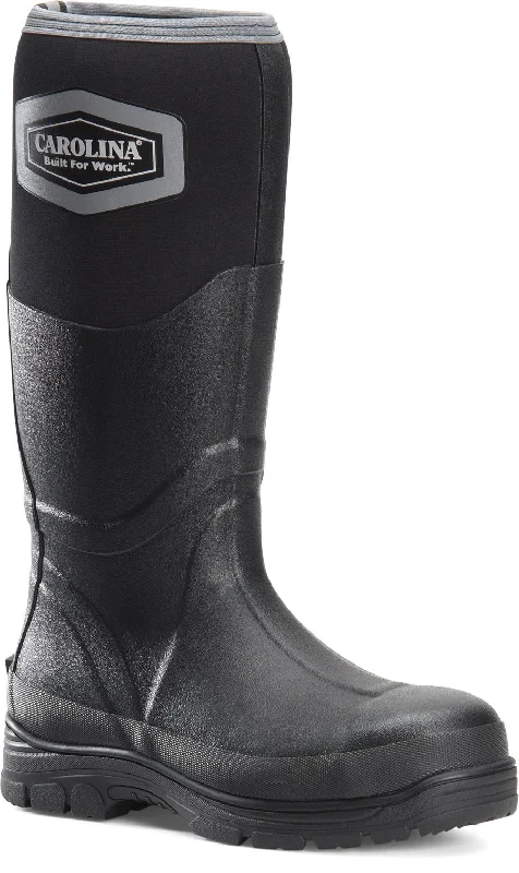 'Carolina' Men's 15" Mud Jumper EH WP Rubber Boot - Black