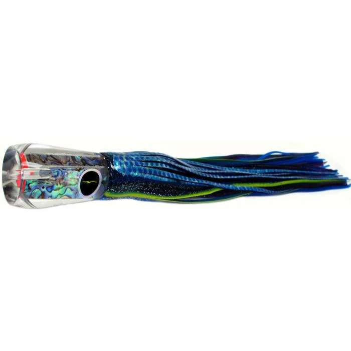 Black Bart Oz Prowler Medium Heavy Tackle Lure - Black Blue Dot/Purple Fleck