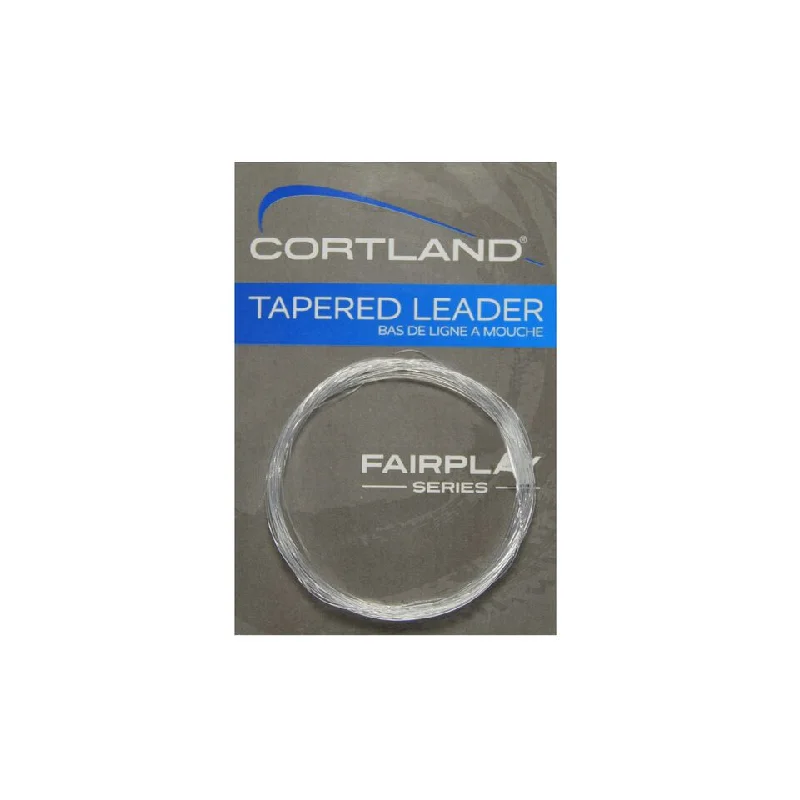 Cortland Fairplay 7.5  Tapered Leader  No Loop  6X  2.7-Pound Test  605077