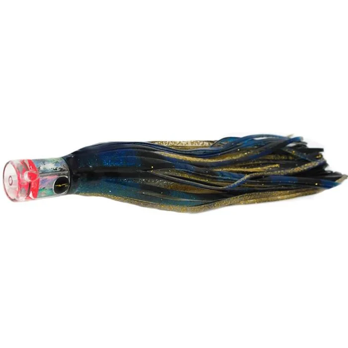 Black Bart El Squid Junior Light Tackle Lure - Yellowfin/Silver Gold Black