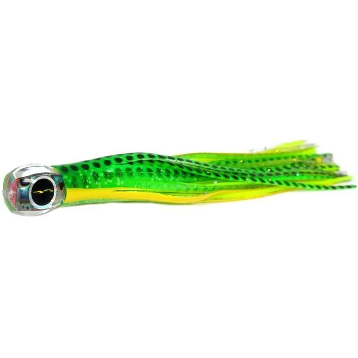 Black Bart Zen Micro Bait Lure - Green Dot/Green Chartreuse