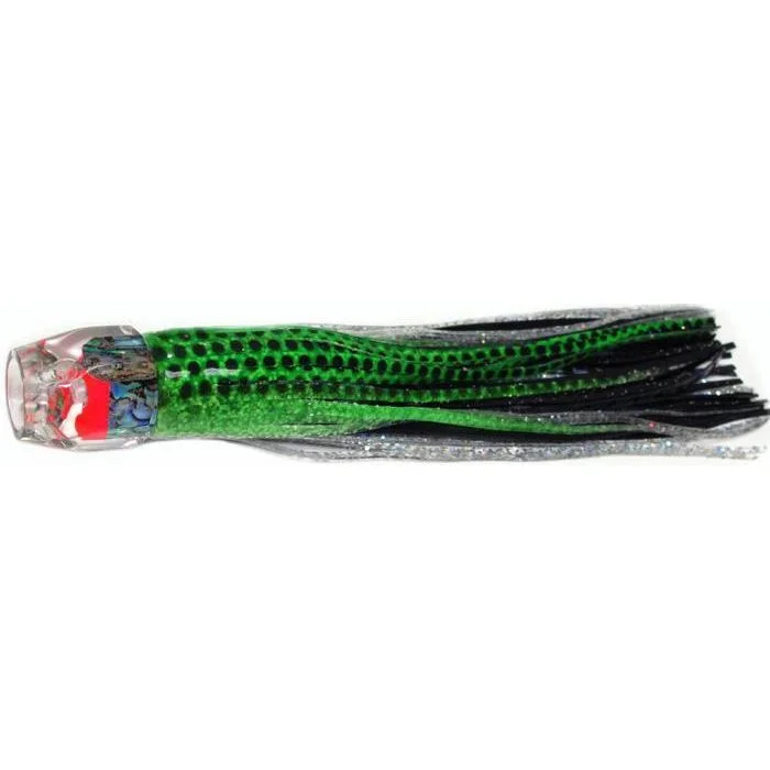 Black Bart Hex Jet Light Tackle Lure - Green Dot / Black Dot