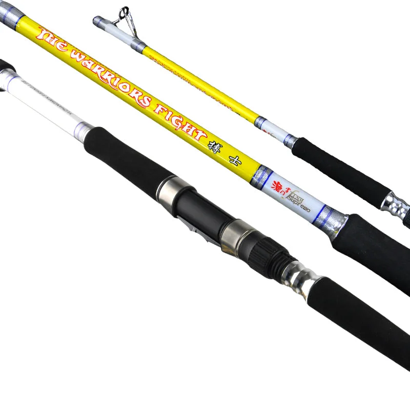 Popular portable 1 pcs/Lot carbon material 1.8 /2.1 m lure rod raft/boat rod pond/river/lake/sea fishing rods