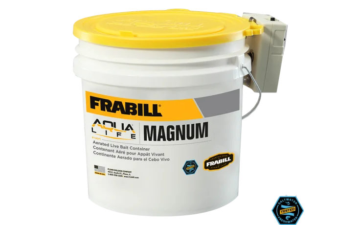 Frabill Magnum Bucket 4.25gal w/Aerator