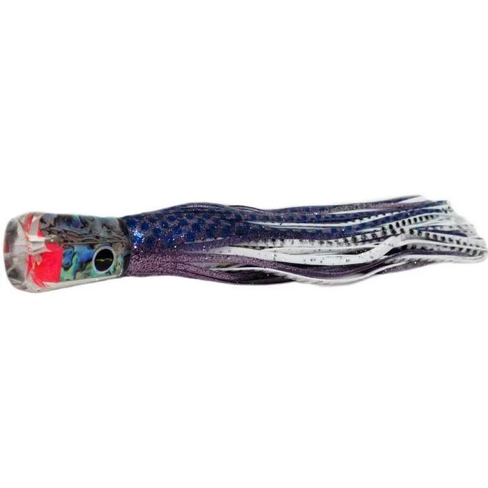 Black Bart Canyon Prowler Light Tackle Lure - Purple Dot/White Dot