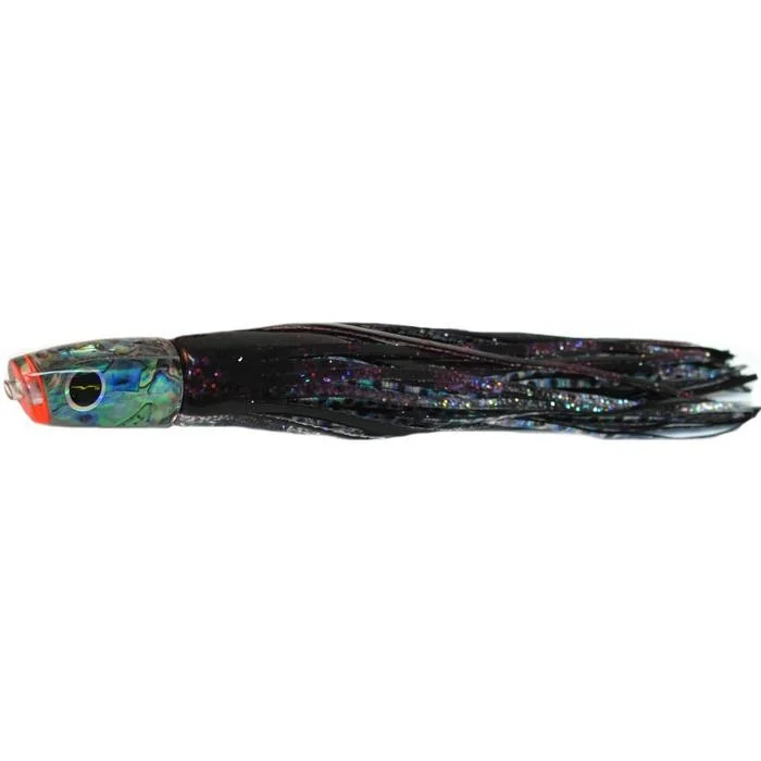 Black Bart Costa Rican Plunger Light Tackle Lure - Purple/Black Dot