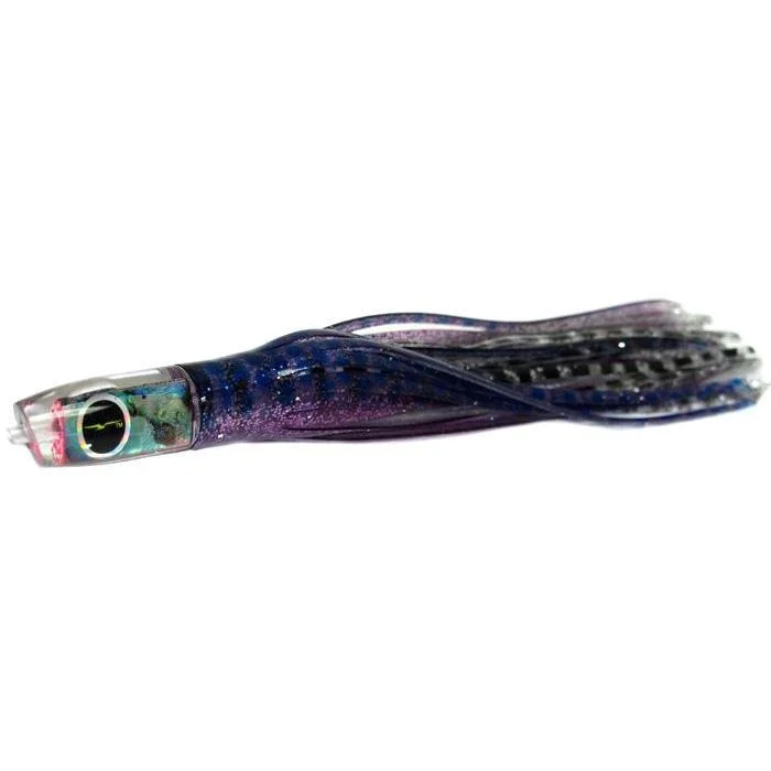 Black Bart Demon Micro Bait Lure - Purple Blue Dot/Silver Tiger