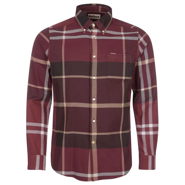 Barbour Dunoon Shirt - Winter Red